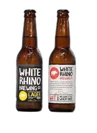 White rhino- the best beer brand in India under 200