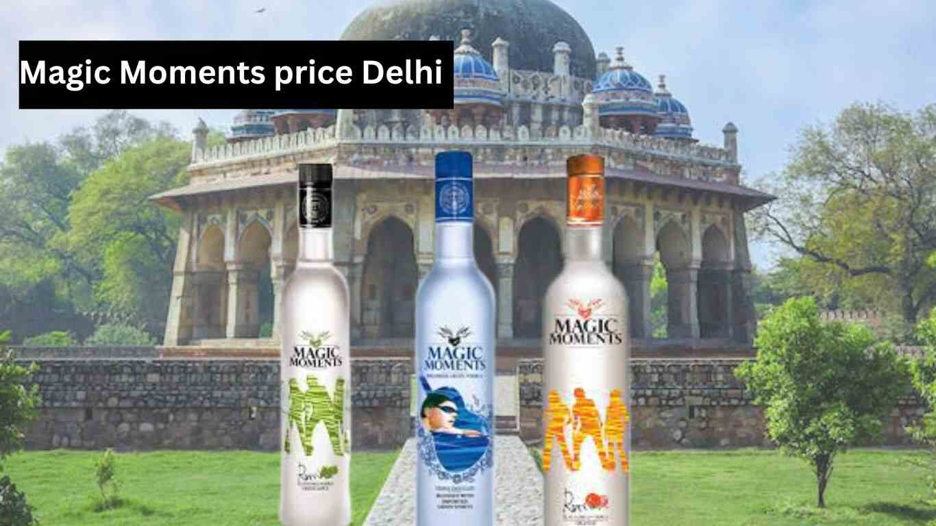 Magic moments vodka price in delhi