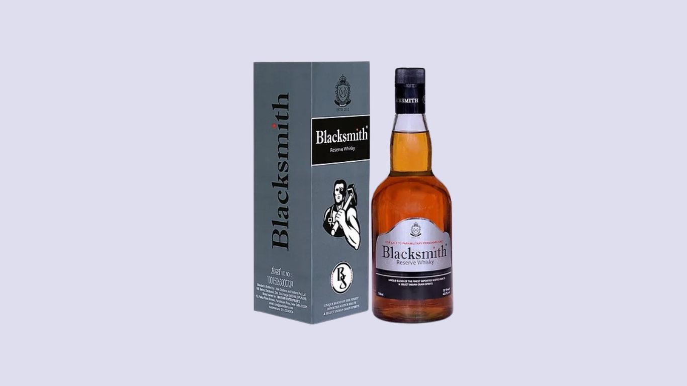 Blacksmith Whisky Price in India